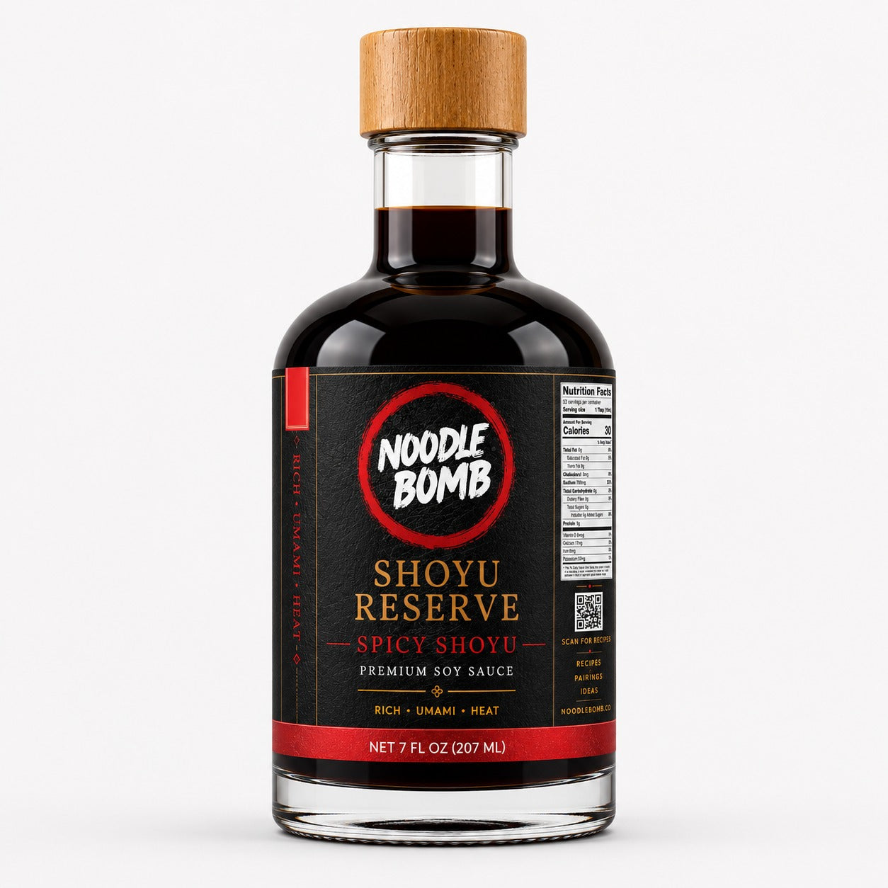 NoodleBomb Shoyu Reserve Spicy Shoyu